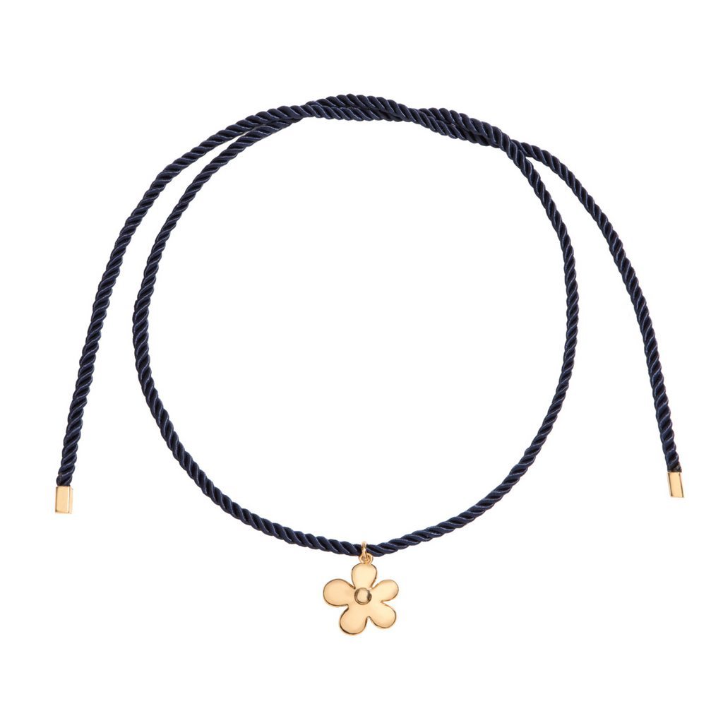 Full Bloom Cord Necklace – Joolz by Martha Calvo Full Bloom Cord Necklace – Joolz by Martha Calvo