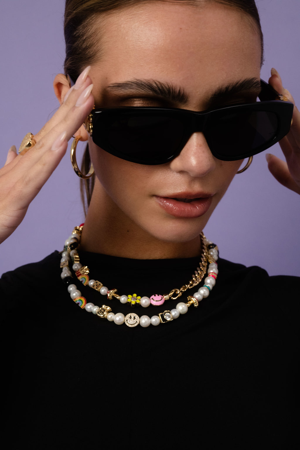 joolz martha calvo Famous Necklace 15" plus 3" extender