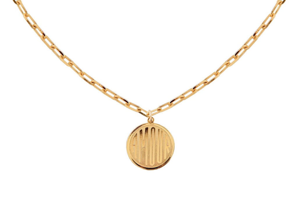 Amour disc pendant – Joolz by Martha Calvo