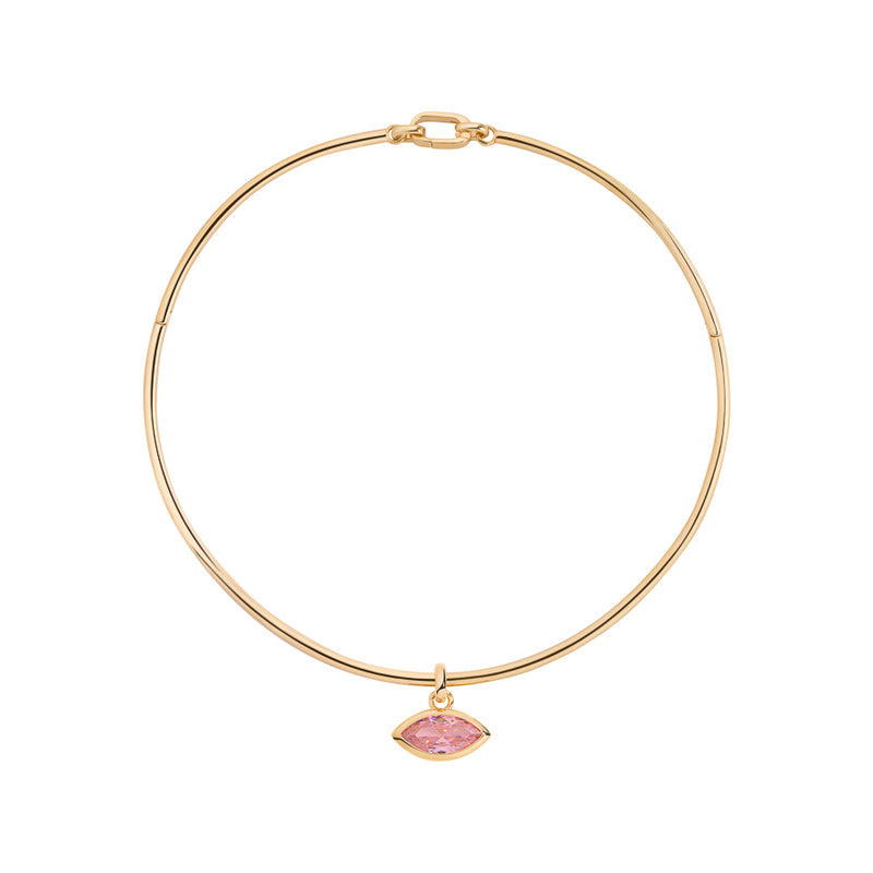 Pink Sapphire Protection Choker
