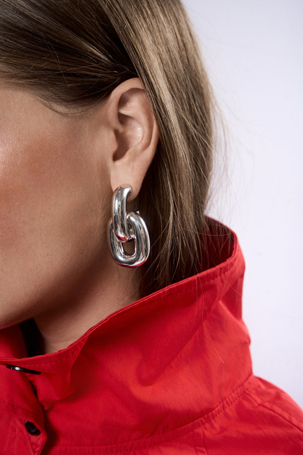 Rhodium Kylie Earrings