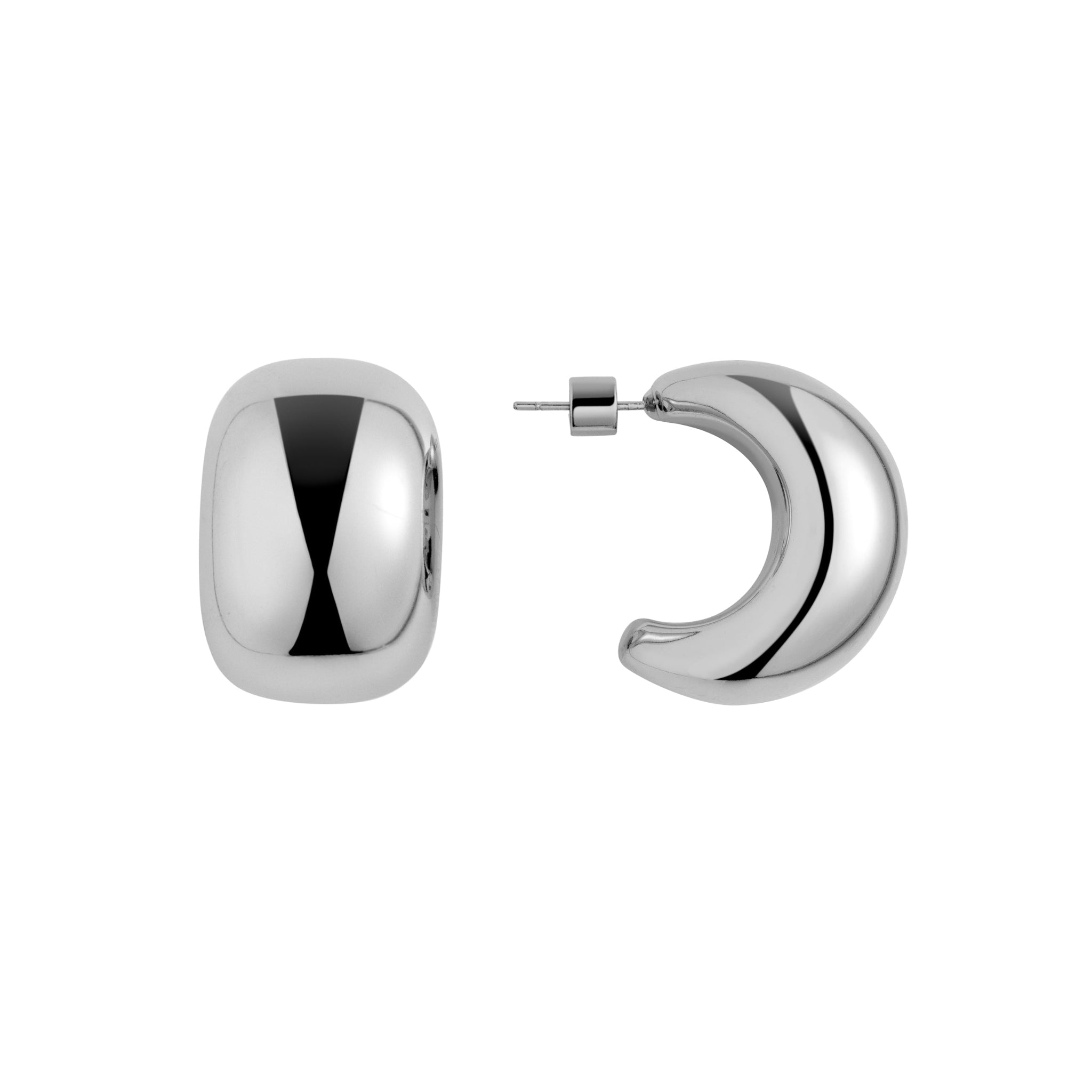 【HYERES LOR】23FW★ Silver (C) Triple Round Earrings HYERES LOR】23FW☆ Silver (C) Triple Round Earrings (HYERES