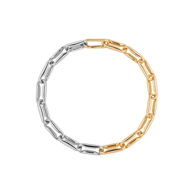 Two Tone Lexington Necklace