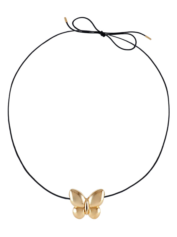 Butterfly Cord Necklace