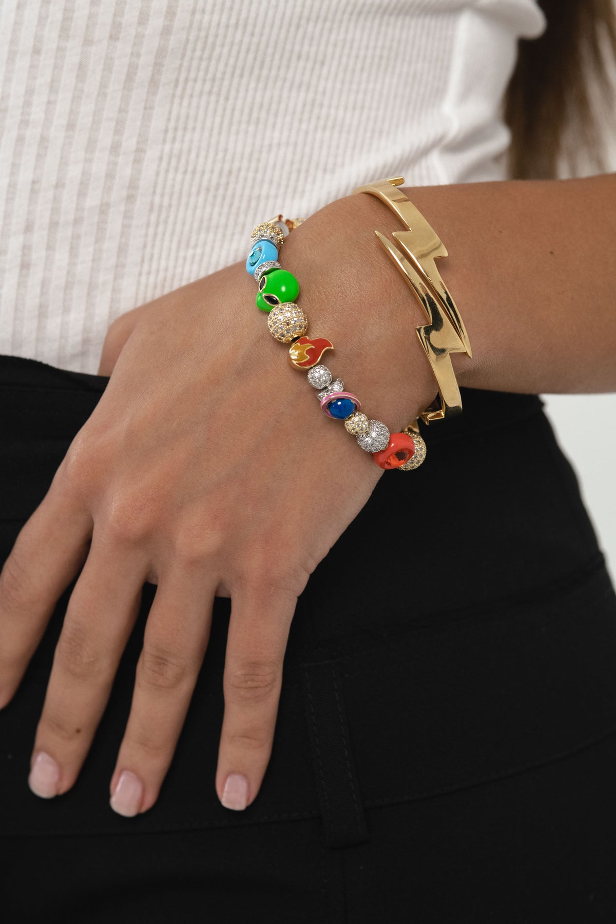 Lightning Bolt Bangle – Joolz by Martha Calvo