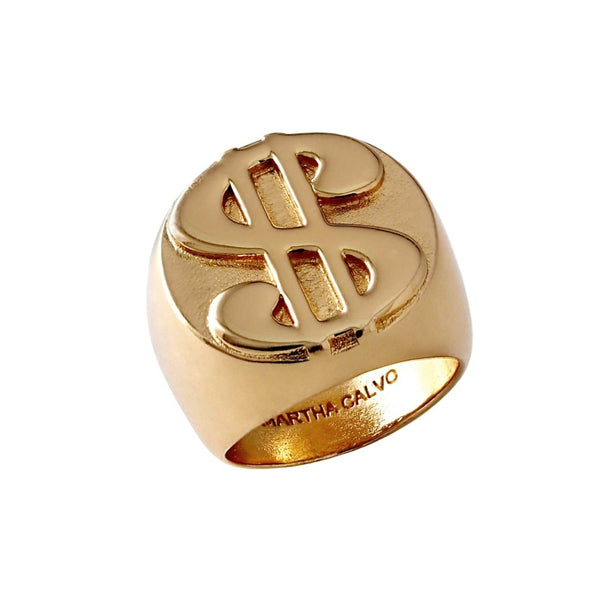 Pay Up Signet Ring